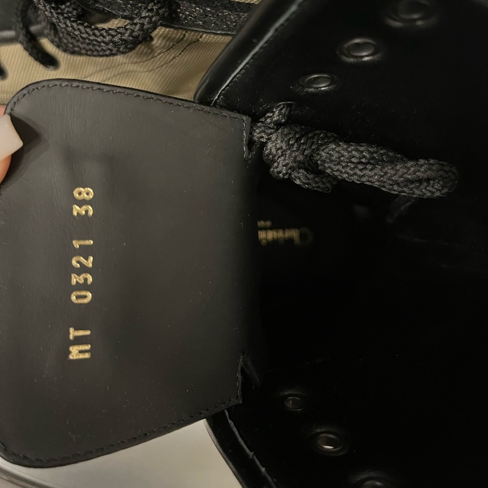Dior Black and Tan D-Major Ankle Boot - Picture 3 of 7